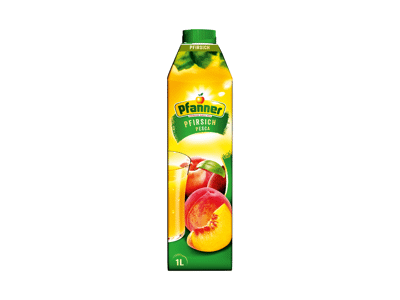 Persikų nektaras PFANNER, 1 l