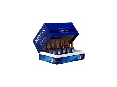 Plaukus storinantis serumas su aktyviais peptidais BIOXCIN QUANTUM, 6 ml, 15 vnt.