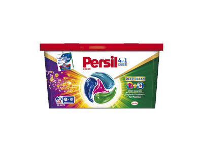 Skalbimo kapsulės PERSIL Discs Color 13sk., 13 vnt.