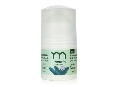 MARGARITA 2in1 Dezodorantas-antiperspirantas su šalavijų ekstraktu 50ml