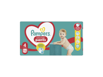 Sauskelnės-kelnaitės PAMPERS Pants, Mega Pack, 4 dydis, 108 vnt.