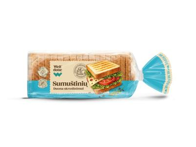 Sumuštinių duona skrudinimui WELL DONE, 470 g