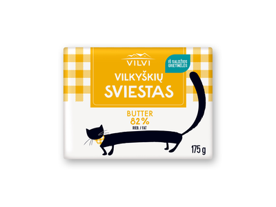 Sviestas VILKYŠKIŲ, 82%, 175 g