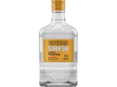 Degtinė SOBIESKI Superior, 40%, 0,2 l