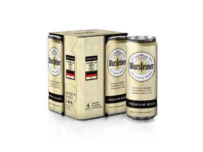 Alus WARSTEINER PREMIUM 4,8%, 4x500 ml