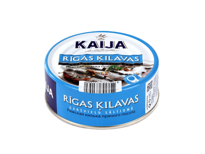 Šprotai KAIJA "Riga" prieskonių mišinyje, 240 g