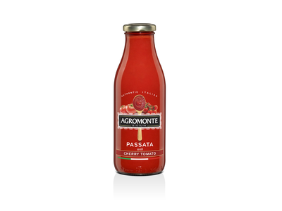 Pomidorų tyrė su vyšniniais pomidorais AGRIMONTE, 520 g
