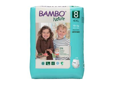 Sauskelnės BAMBO NATURE 8 (19+ kg), 16 vnt.