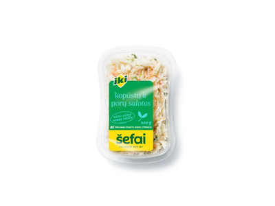 Kopūstų ir porų salotos IKI ŠEFAI, 300 g