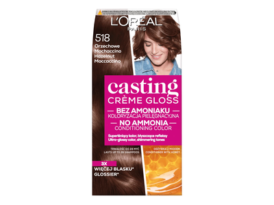 Plaukų dažai L'OREAL CASTING CREME GLOSS 518