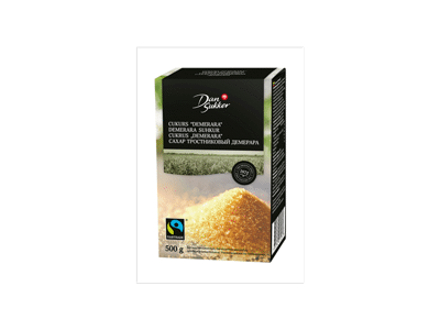 Cukrus DANSUKKER DEMERARA, 500 g