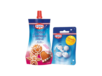 Maisto dekoravimo glajus DR. OETKER, baltas, 140 g