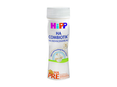 HiPP HA PRE COMBIOTIK® Pradinio maitinimo kūdikių mišinys paruoštas vartoti