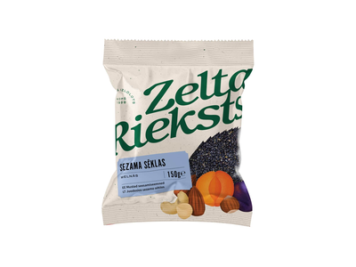 Juodosios sezamo sėklos, 150 g