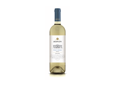 Baltasis sausas vynas ZONIN PINOT GRIGIO, 750 ml