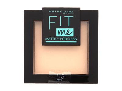 Kompaktinė pudra MAYBELLINE FIT ME, Nr. 115-IVORY, 9 g