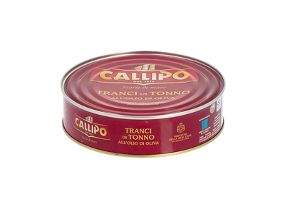 Tuno gabaliukai alyvuogių aliejuje CALLIPO, 540 g