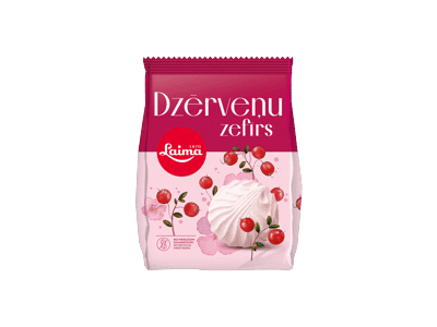 Zefyrai LAIMA (spanguolių skonio), 200 g