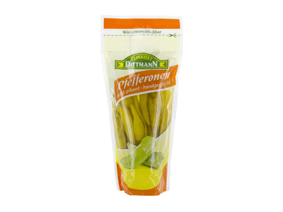 Žalios švelniosios paprikos DITTMANN, 250 g