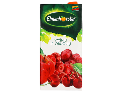 Vyšnių ir obuolių sulčių gėrimas ELMENHORSTER, 2 l
