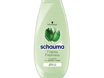 Šampūnas SCHAUMA 7 Herbs, su 7 žolelių ekstraktu, 250 ml
