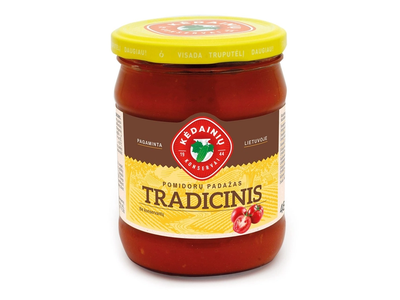 Pomidorų padaŽas TRADICINIS, 480 g