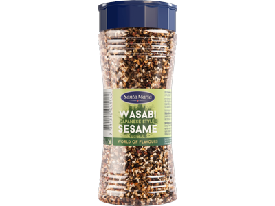 Prieskonių mišinys SANTA MARIA su vasabiu ir sezamais, 295g.