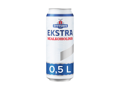 Nealkoholinis alus ŠVYTURYS EKSTRA, 500 ml