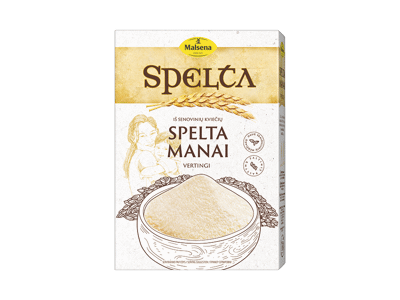 Speltų manai MALSENA, 400 g