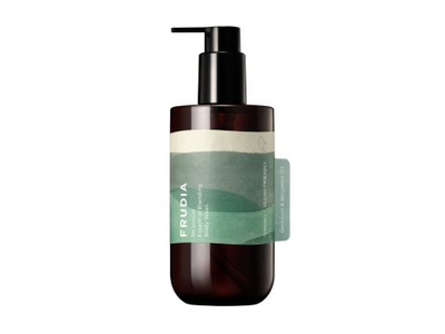FRUDIA ESSENTIAL BLENDING GREENER kūno prausiklis, 300 ml