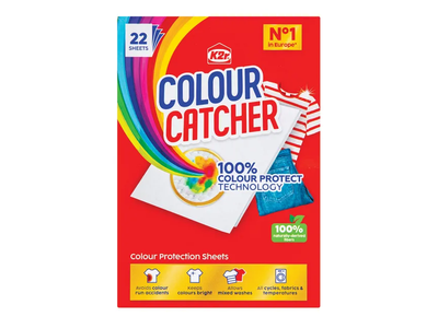 Skalbimo lapeliai K2R Colour catcher, 22 vnt