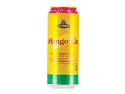 Alus ŠVYTURYS MANGO ALE 4%, 500 ml