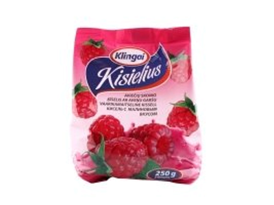 Aviečių skonio kisielius KLINGAI, 250 g