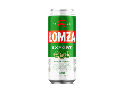 Alus LOMŽA Export, 5,7, 0,5 l skardinė