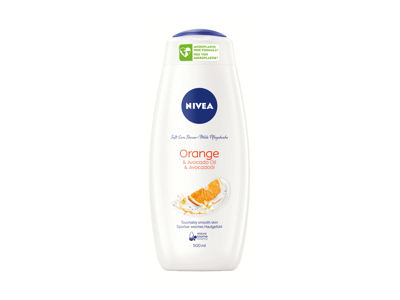 NIVEA Dušo želė CARE & ORANGE, 500 ml