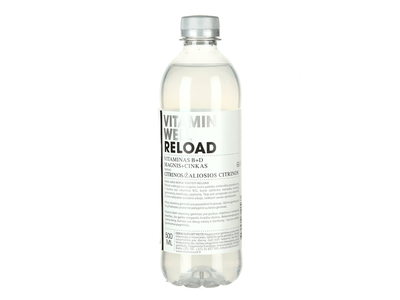 Negazuotas gėrimas VITAMIN WELL Reload, 500ml