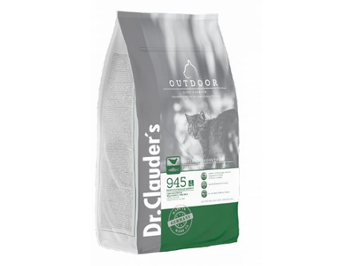 Sausas visavertis pašaras katėms DR. CLAUDER'S Outdoor, suaugusioms, aktyvioms, 1,5 kg