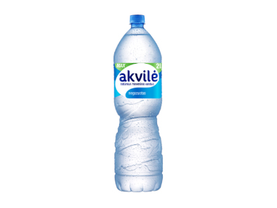 Natūralus mineralinis vanduo AKVILĖ, negazuotas, 2 l, PET D