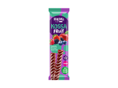Želin. sald. su uogų sult. KOSSA FRUIT, 15 g