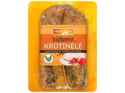 Karštai rūkyta vištienos krūtinėlė RIMI, 1kg