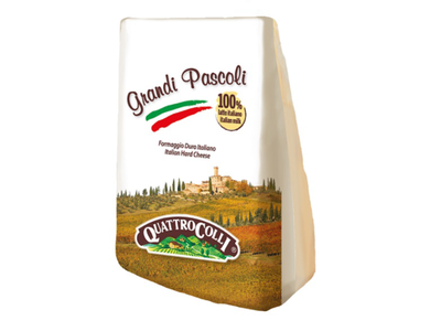 Kietasis sūris Grandi Pascoli QUATRO COLLI, 48% RSM., ~1kg.