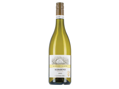 Baltasis sausas vynas LA BAUME OLIVETTE ALBARINO (LA BAUME OLIVETTE ALBARINO white dry 12,5% 1L)