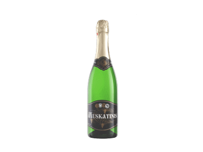 Gazuotas aromatizuotas vyno gėrimas MUSKATINIS, 750 ml