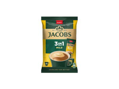 Tirpiosios kavos gėrimas JACOBS MILD, 111 g