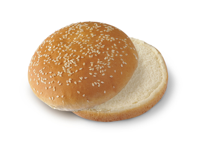 Šaldytos hamburgerių bandelės, su sezamu, 80 g (V) x 15vnt