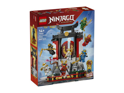 LEGO konstruktorius 15-ųjų metinių nindzių personažų ekspozicija 71866