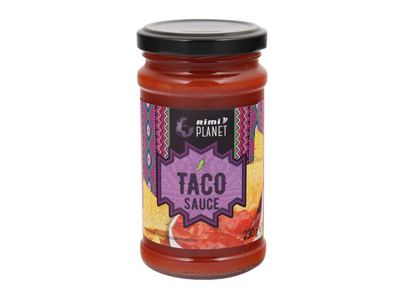 Vid. aštrumo TACO padažas RIMI PLANET, 230g