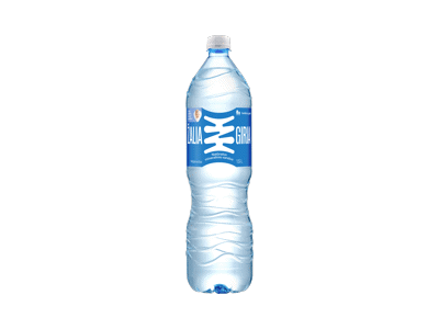 Negazuotas natūralus mineralinis vanduo ŽALIA GIRIA 1,5 l PET