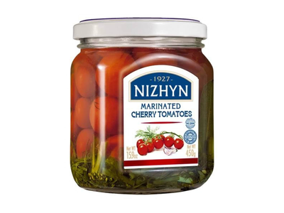 Marinuoti vyšniniai pomidorai NIZHYN, 450 g