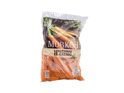 Plautos morkos LINKĖJIMAI IŠ KAIMO, 1 kg